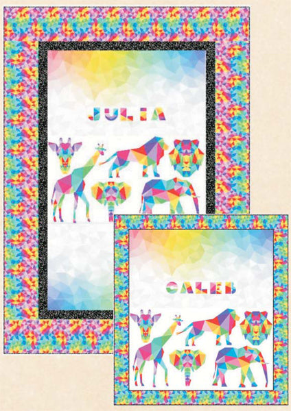 Zoo Metrix Quilt Pattern HHQ-7441w  - Wholesale Product For Cheap