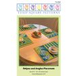 Stripes and Angles Placemat Set Pattern TS-582w  - Wholesale Product Online Hot Sale