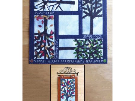 To Everything A Season Table Mat or Wall Hanging Pattern DBM-039w - Wholesale Product For Cheap