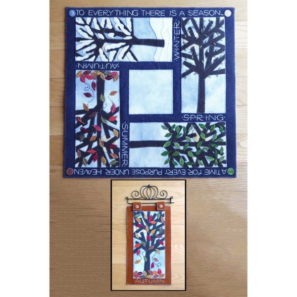 To Everything A Season Table Mat or Wall Hanging Pattern DBM-039w - Wholesale Product For Cheap