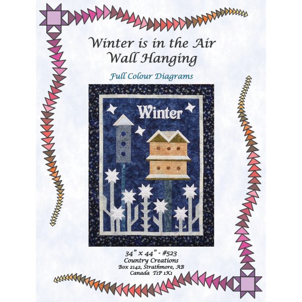 Winter is in the Air Quilt Pattern CC-523w - Wholesale Product Hot on Sale