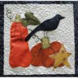 Tweets & Twinkles BOM - Block 4 Crow & Pumpkin Quilt Pattern UCQ-P554w  - Wholesale Product Sale