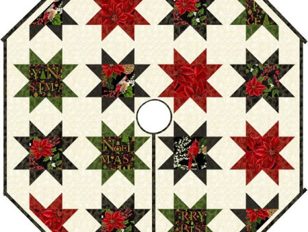 Variable Star Tree Skirt Pattern CJC-54051w  - Wholesale Product Supply