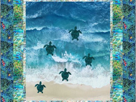 Turtles to the Ocean Quilt Pattern CJC-53611w  - Wholesale Product Online Sale