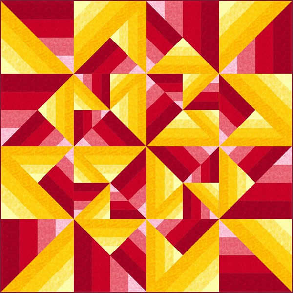 Unexpected Twist Quilt Pattern QN-002w  - Wholesale Product Cheap