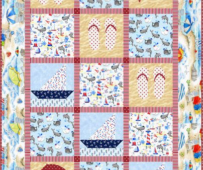 Summer at the Beach Quilt Pattern CJC-53171w  - Wholesale Product Sale