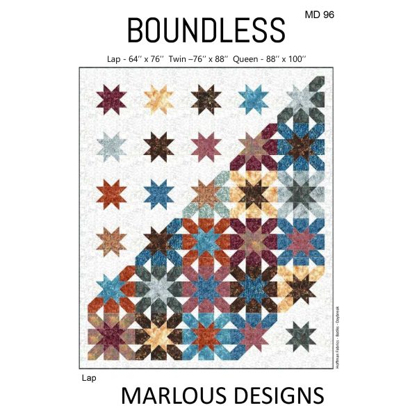 Boundless Quilt Pattern MD-96 - Paper Pattern For Cheap