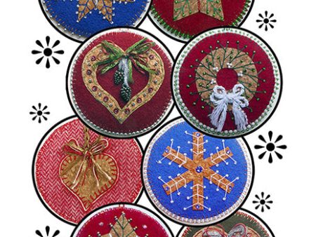 Classic Circle Ornaments Tags Quilt Pattern DBM-043 - Paper Pattern Supply