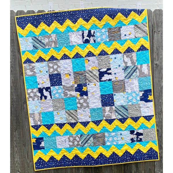 Baby Blocks Quilt Pattern CCQ-075 - Paper Pattern Online Hot Sale