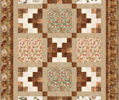 Woodsy Animals Quilt CJC-54196w  - Wholesale Product Discount