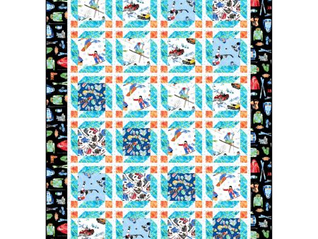 Winter Games Quilt Pattern CJC-59351 - Paper Pattern Online Sale