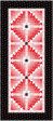 Three Lovey Diamonds Runner Pattern CJC-54652 - Paper Pattern For Sale