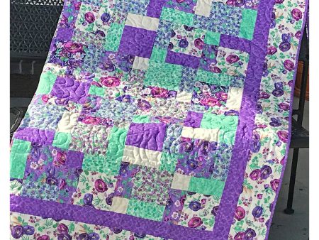 Charming Four Patch Quilt Pattern CCQ-054 - Paper Pattern Supply