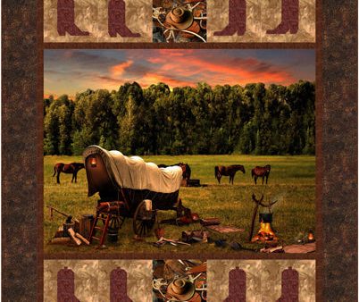 Wagon Train Quilt Pattern CJC-54731w  - Wholesale Product For Discount