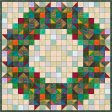 Welcome Wreath Quilt Pattern SP-114w  - Wholesale Product Discount