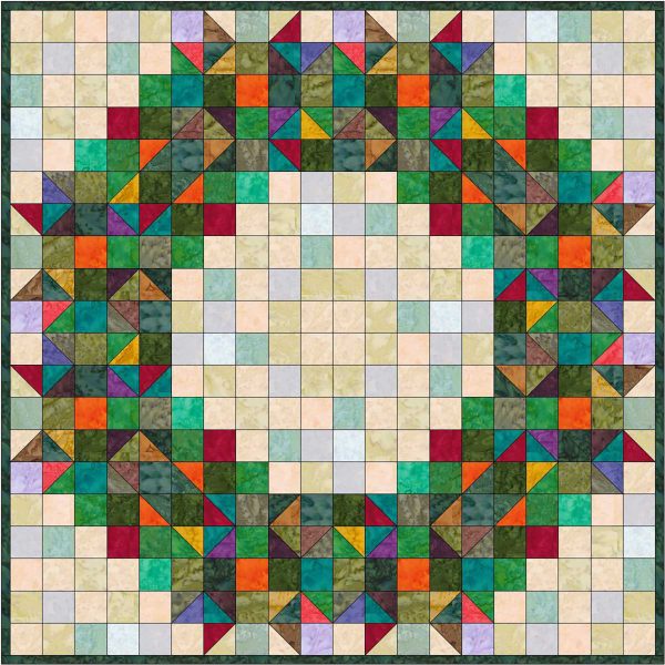 Welcome Wreath Quilt Pattern SP-114w  - Wholesale Product Discount