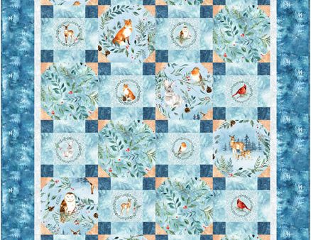 Winter Animals Quilt Pattern CJC-54221w  - Wholesale Product Online Sale