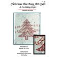 Christmas Tree Easy Art Quilt Pattern JL-109 - Paper Pattern Online now