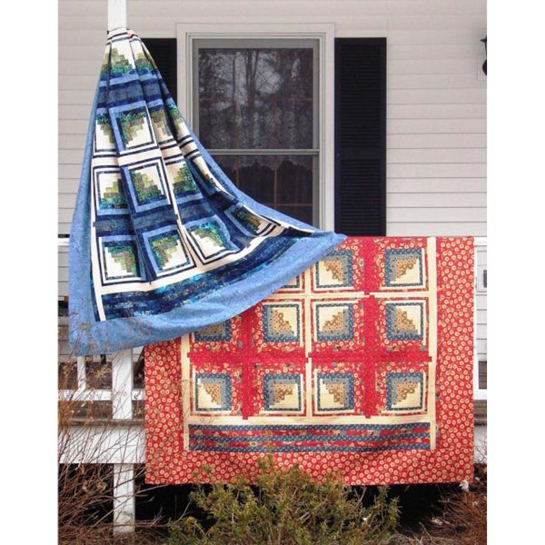 All Around the Cabin Quilt MD-22e - Downloadable Pattern Supply