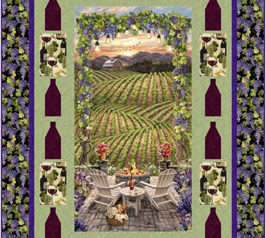 Wine Country Quilt Pattern CJC-59261 - Paper Pattern Hot on Sale