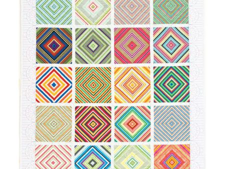 Uptown Stripes Quilt Pattern NJD-114w  - Wholesale Product For Cheap