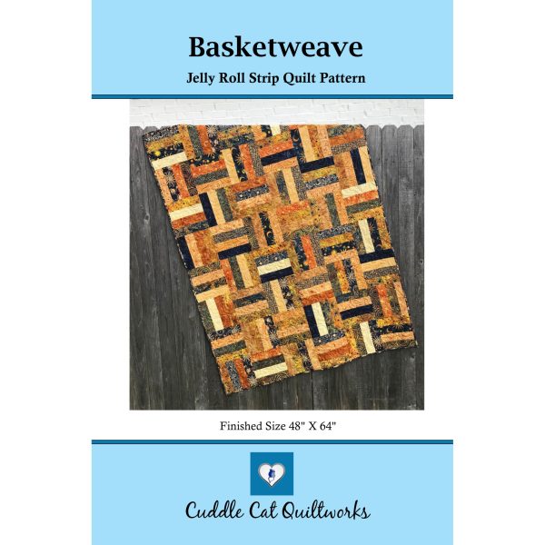 Basketweave Quilt Pattern CCQ-062 - Paper Pattern Online Hot Sale