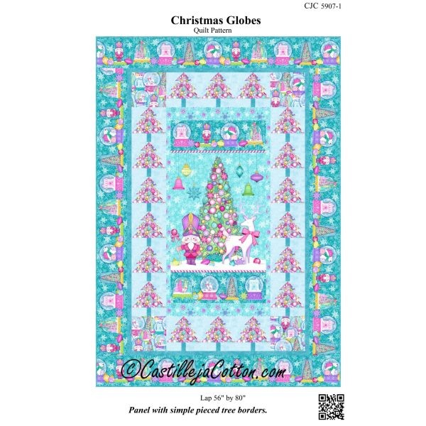 Christmas Globes Quilt Pattern CJC-59071 - Paper Pattern For Discount