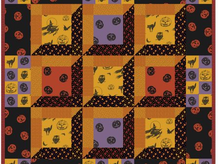 All Hallow s Eve Quilt YF-115e - Downloadable Pattern Fashion