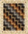 Strip-Easy Rail Fence Quilt Pattern PC-187w  - Wholesale Product For Discount