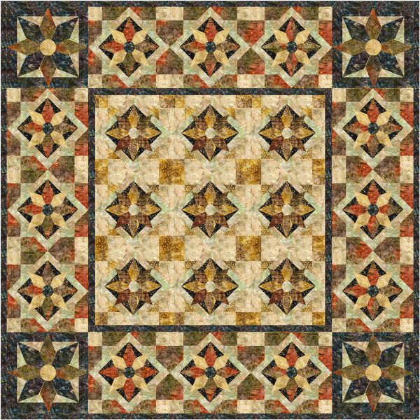 Temple Quilt Pattern MGD-311w  - Wholesale Product Hot on Sale