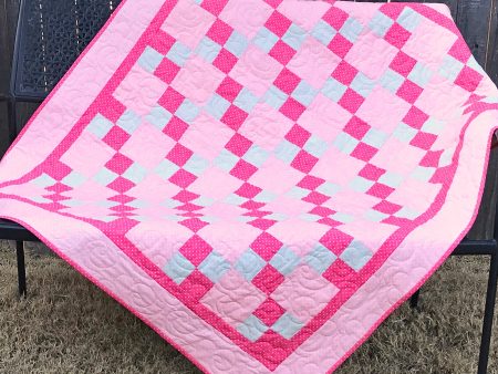 Stacking Blocks Quilt Pattern CCQ-055 - Paper Pattern Online Hot Sale