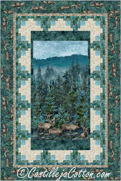 Deer Migration Quilt Pattern CJC-56574 - Paper Pattern Online Sale