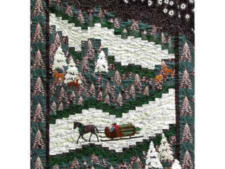 The Woods on a Snowy Eve Quilt Pattern ME-109w  - Wholesale Product For Sale