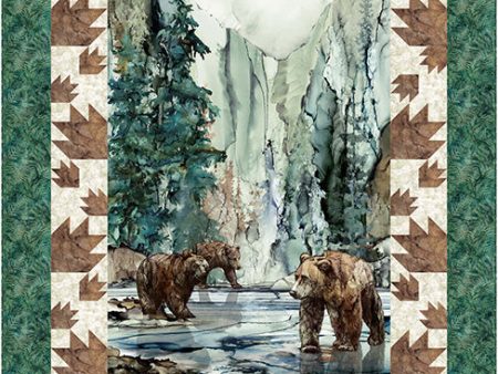 Bears Fishing Quilt Pattern CJC-51764 - Paper Pattern Discount