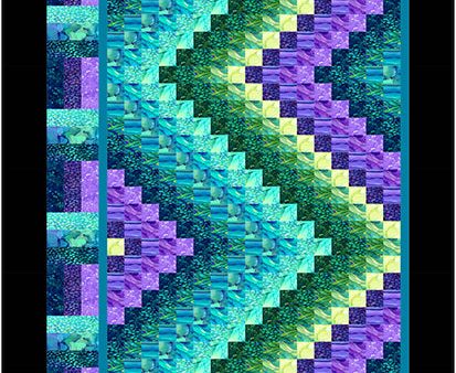 Wandering Path Quilt Pattern CJC-58741 - Paper Pattern Online Hot Sale