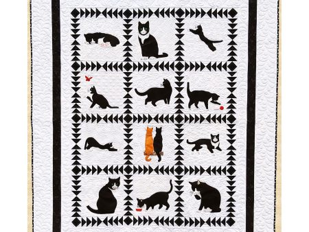 Tuxedo Cats Quilt Pattern PPP-045w  - Wholesale Product Fashion