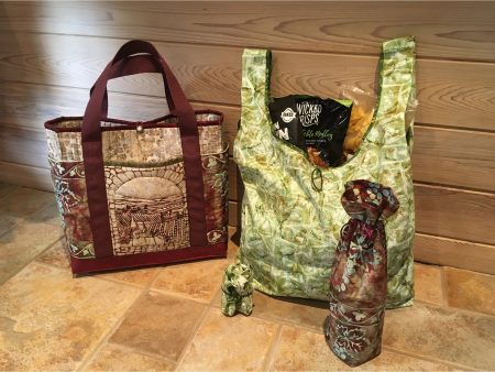 Tote Bag Trio Pattern PC-249w  - Wholesale Product Supply