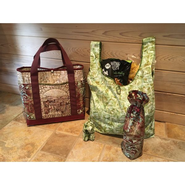 Tote Bag Trio Pattern PC-249w  - Wholesale Product Supply