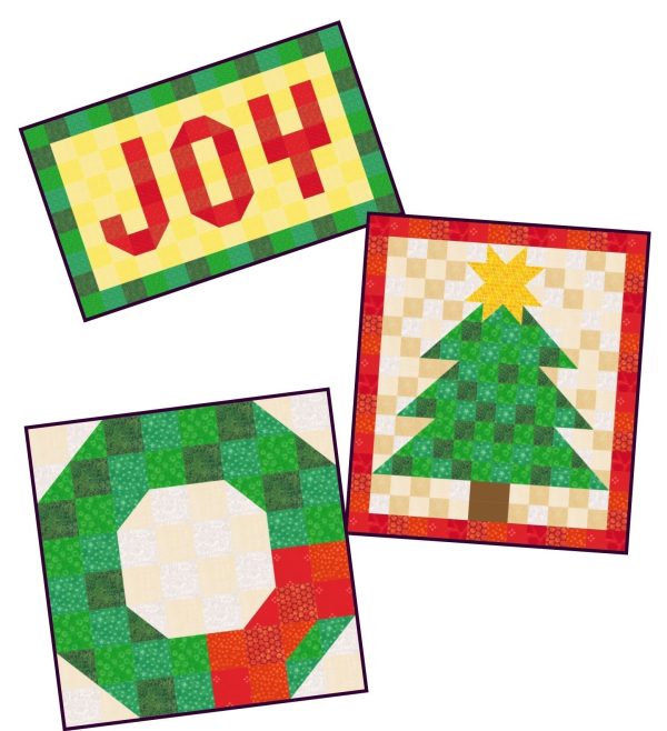 Three Christmas Wall Hangings Pattern SP-226w  - Wholesale Product For Discount