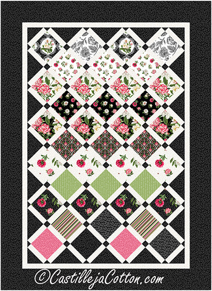 Bloom On Point Minis Quilt Pattern CJC-49297 - Paper Pattern Online now