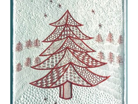 Christmas Tree Easy Art Quilt Pattern JL-109 - Paper Pattern Online now