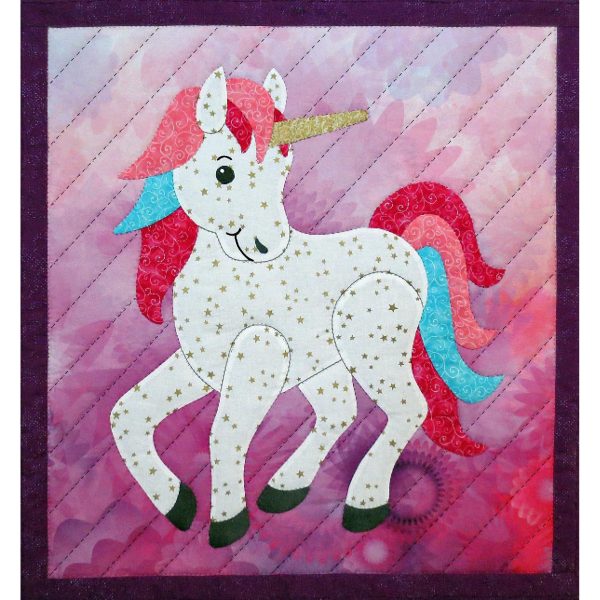 Unicorn Pony Quilt Pattern SCN-2081w  - Wholesale Product Online