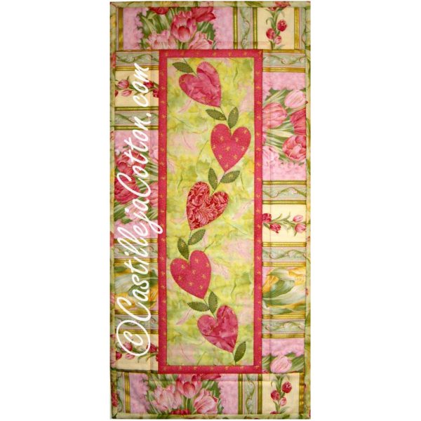 String of Hearts Quilt Pattern CJC-3771w  - Wholesale Product For Discount