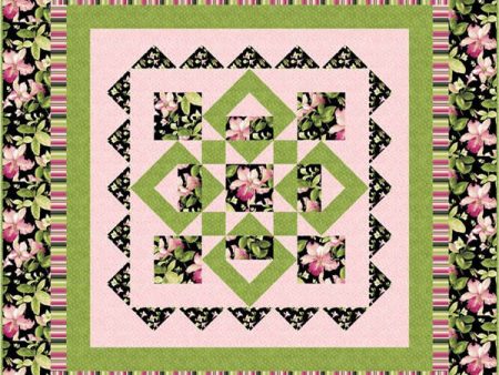 Summer Blooms with Passion Quilt Pattern SM-146w  - Wholesale Product Online Sale