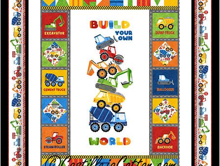 Building Equipment Quilt Pattern CJC-58201 - Paper Pattern For Sale