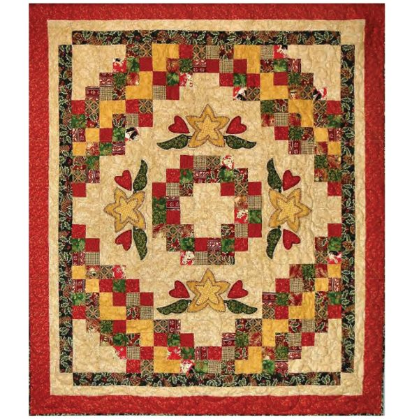 Christmas Stars Quilt Pattern CTG-120 - Paper Pattern Online Sale