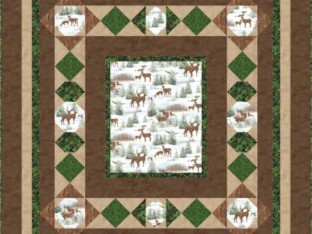 Walk Through the Snowy Woods Quilt Pattern BS2-327w  - Wholesale Product For Discount