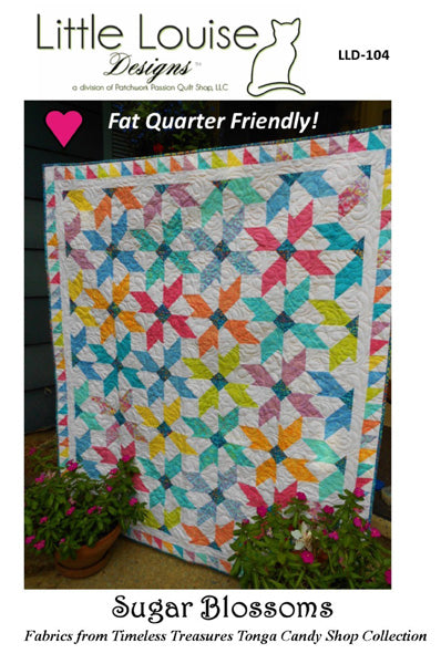 Sugar Blossoms Quilt Pattern LLD-104w  - Wholesale Product Online Hot Sale