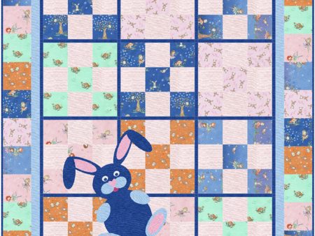 9-Patch Bunny Quilt CJC-46732e - Downloadable Pattern For Cheap