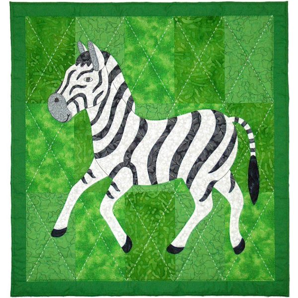 Zoe Zebra Quilt Pattern SCN-2061w  - Wholesale Product on Sale